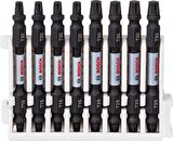 Bosch Impact T15-T30 65 mm Çift Taraflı 8'li Torx Bits Set 2608522343